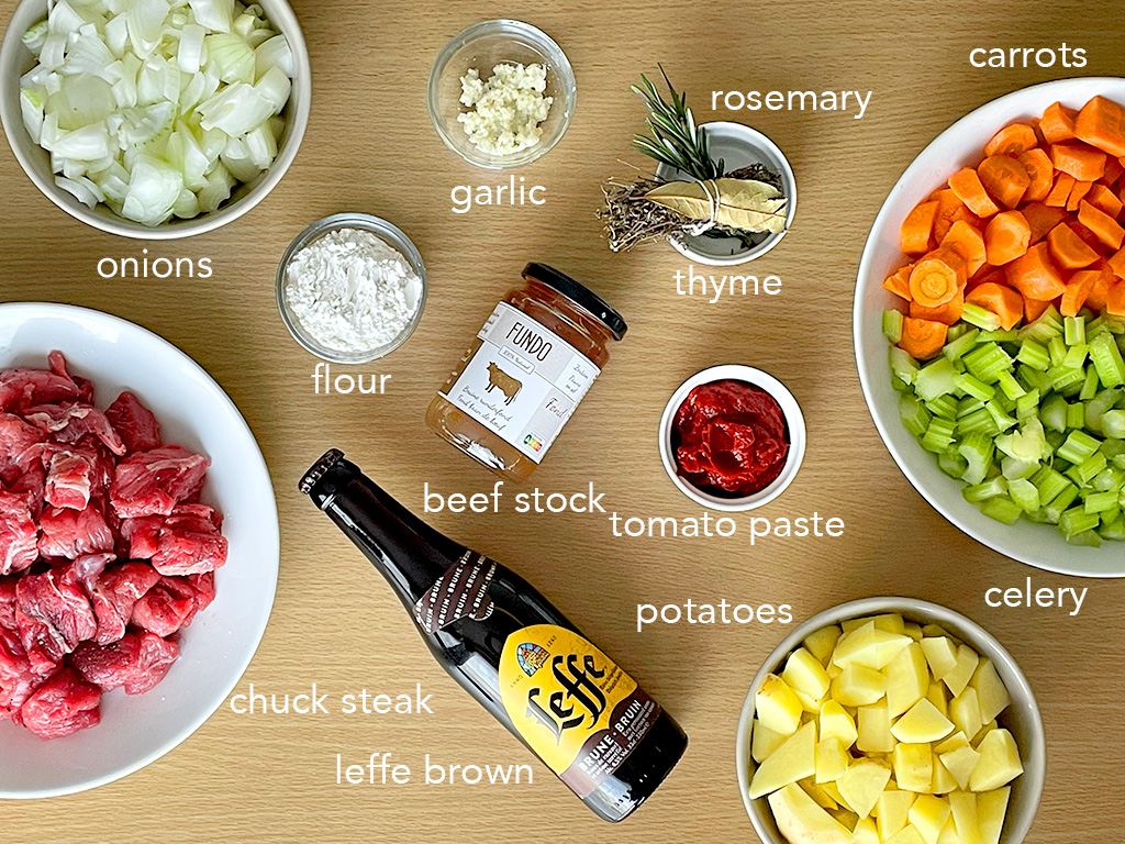 beef stew ingredients