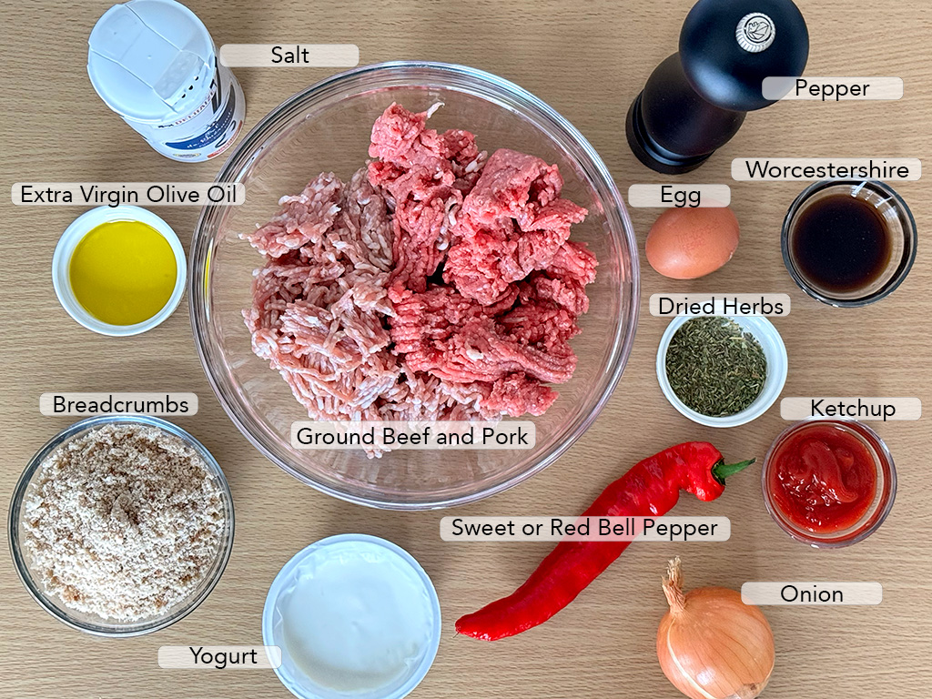 Meatloaf ingredients